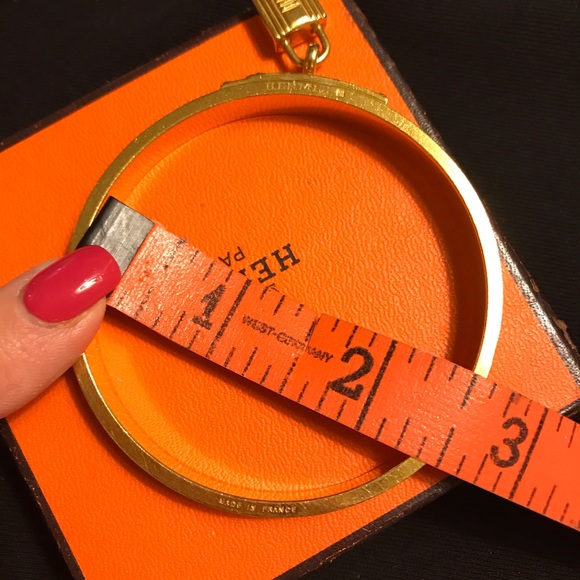 A69- 💯 % Authentic Hermès Kelly Bracelt - Picture 12 of 15